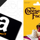 Illustration for article titled Buy a $50 Cheesecake Factory Gift Card, Get a Free $10 Amazon Credit